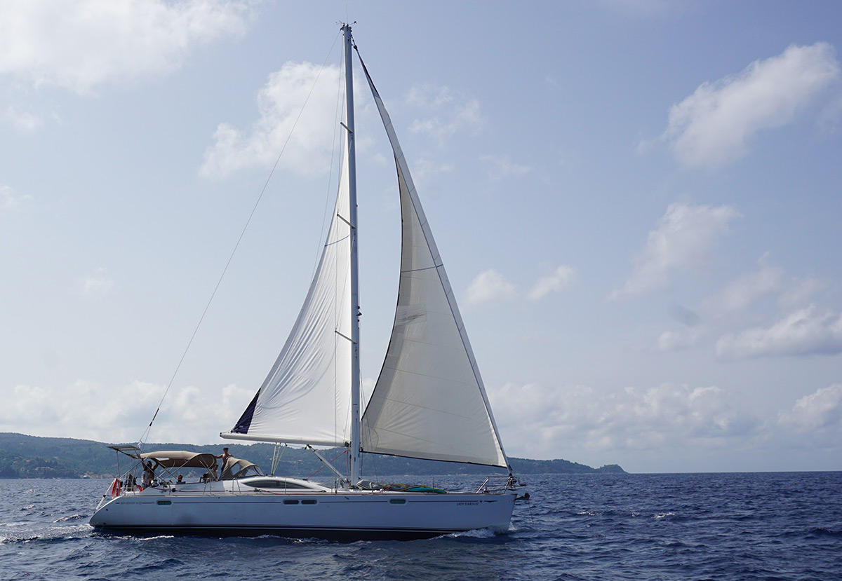 S/Y Sun Odyssey 54DS Lady Stardust - Open Sails