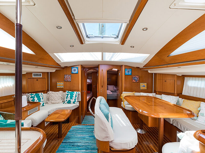 S/Y Sun Odyssey 54DS Morpheus - Deck Saloon