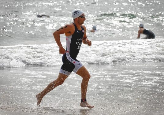 Athletics from the seaside